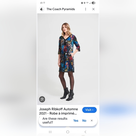 Joseph Ribkoff Dress - Picture 5 of 5